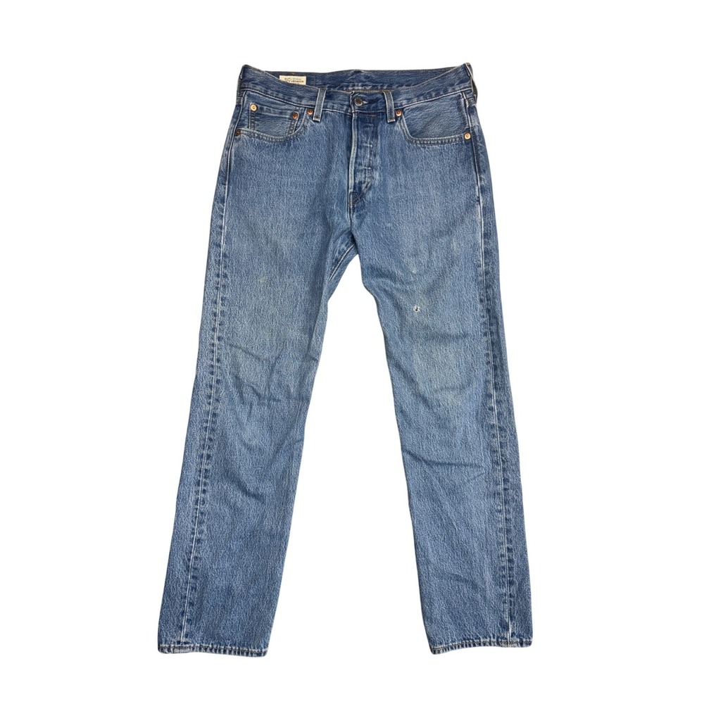 Levi's Men's Straight Jeans - Light Blue Denim